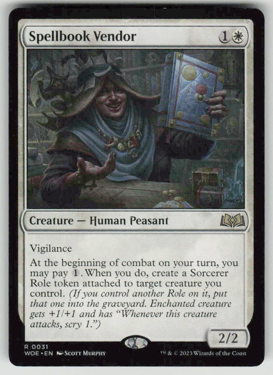 2023 Wilds of Eldraine 31 Spellbook Vendor