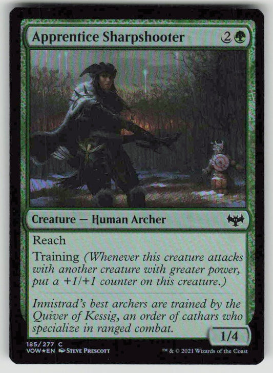 2021 Innistrad: Crimson Vow 185 Apprentice Sharpshooter