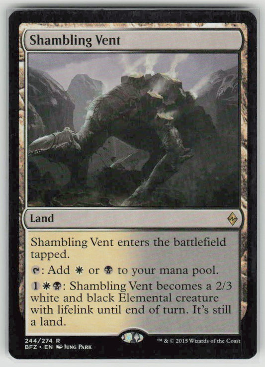 2015 Battle for Zendikar 244 Shambling Vent