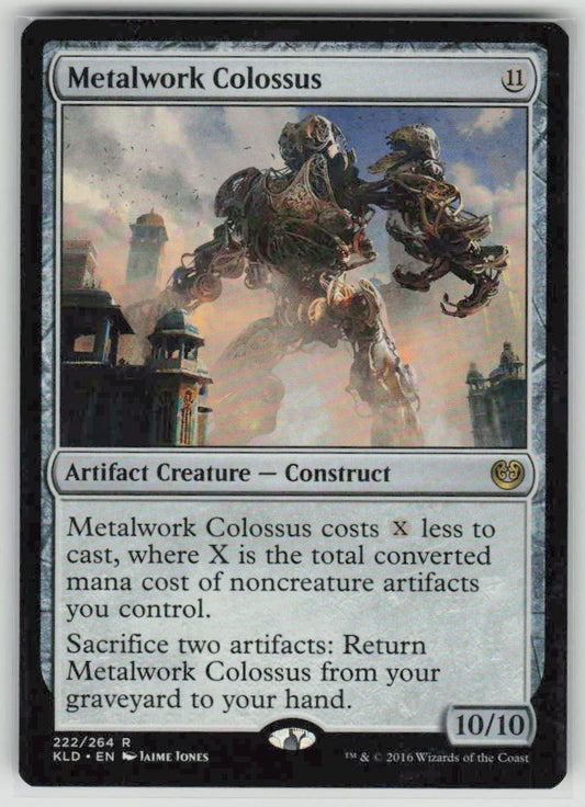 2016 Kaladesh 222 Metalwork Colossus