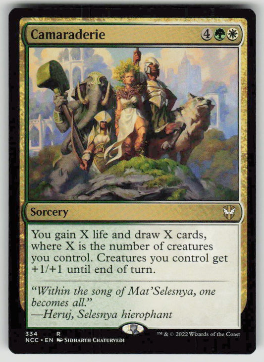 2022 New Capenna Commander 334 Camaraderie