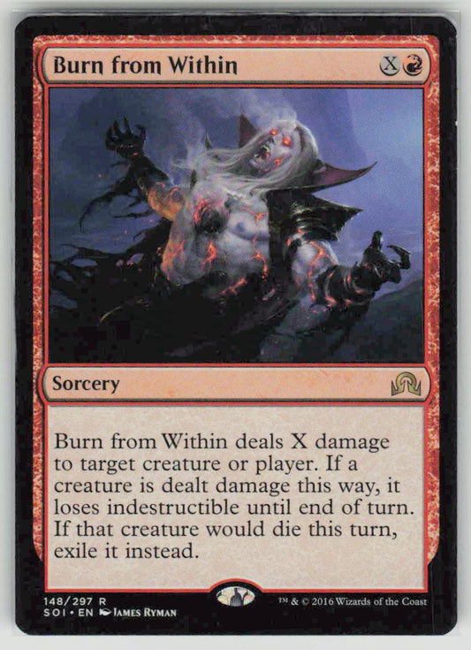 2016 Shadows over Innistrad 148 Burn from Within