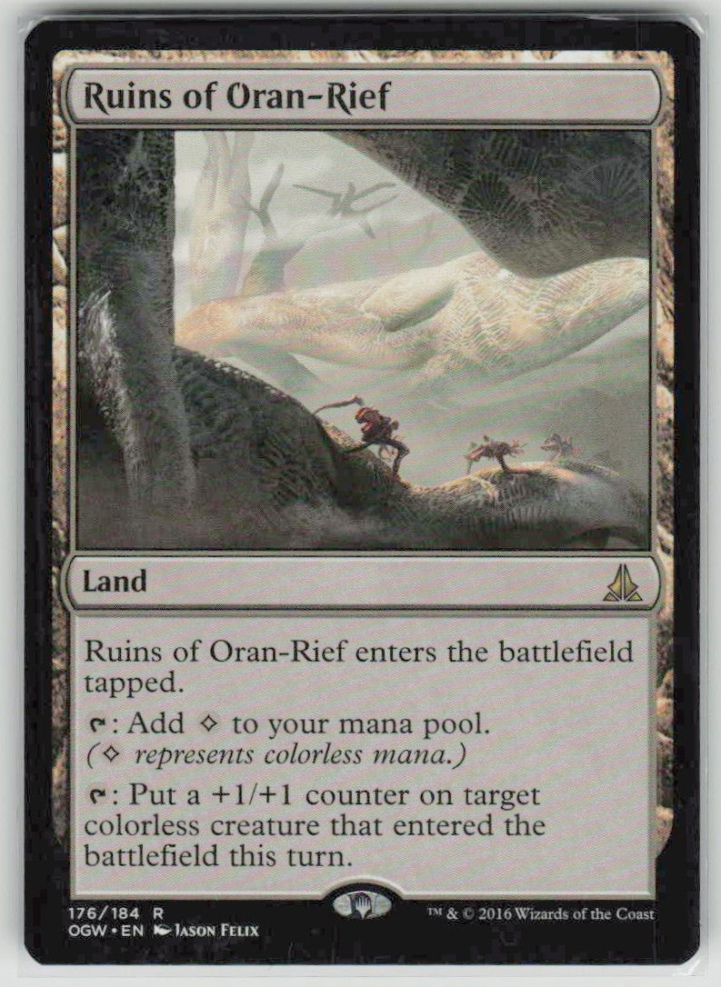 2016 Oath of the Gatewatch 176 Ruins of Oran-Rief