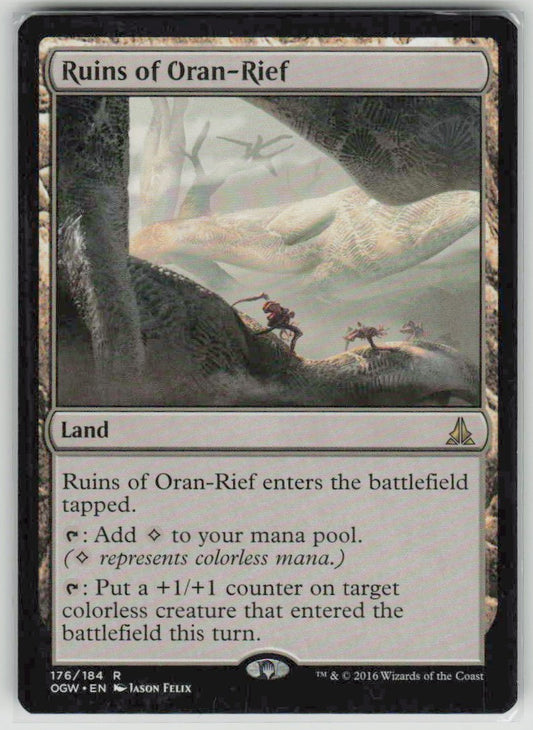 2016 Oath of the Gatewatch 176 Ruins of Oran-Rief