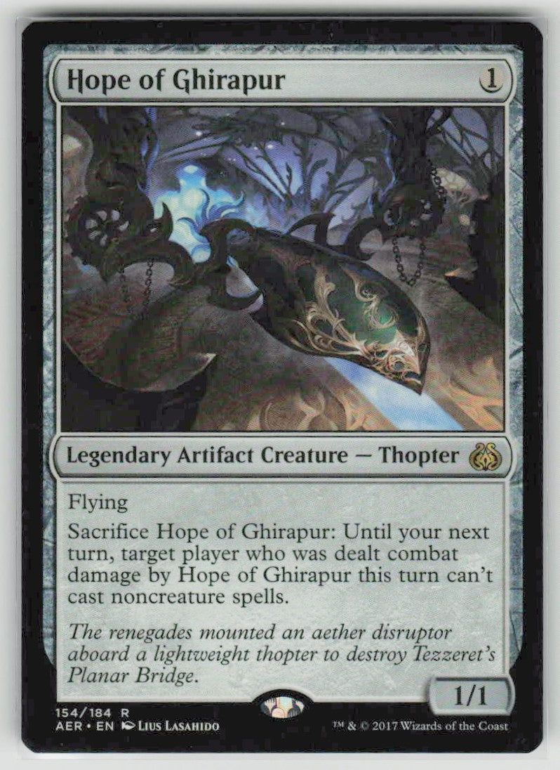 2017 Aether Revolt 154 Hope of Ghirapur