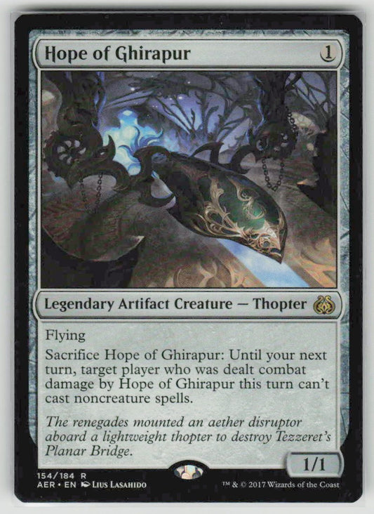 2017 Aether Revolt 154 Hope of Ghirapur