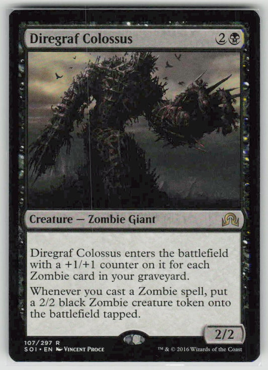 2016 Shadows over Innistrad 107 Diregraf Colossus