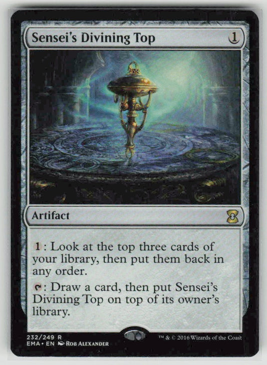 2016 Eternal Masters 232 Sensei's Divining Top