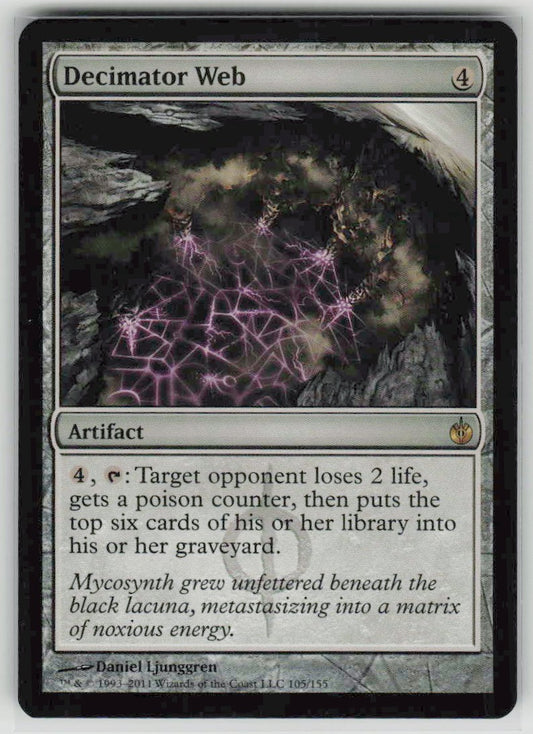 2011 Mirrodin Besieged 105 Decimator Web