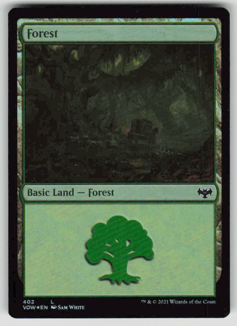 2021 Innistrad: Crimson Vow 402 Forest
