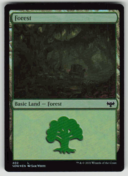 2021 Innistrad: Crimson Vow 402 Forest