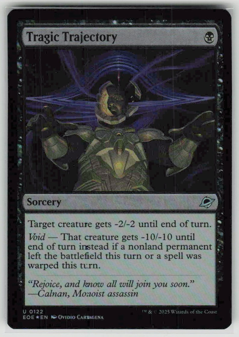 2025 Edge of Eternities 122 Tragic Trajectory