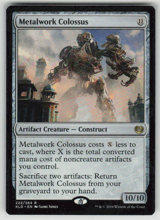 2016 Kaladesh 222 Metalwork Colossus