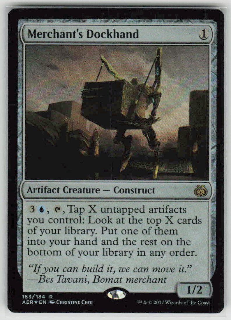2017 Aether Revolt 163 Merchant's Dockhand