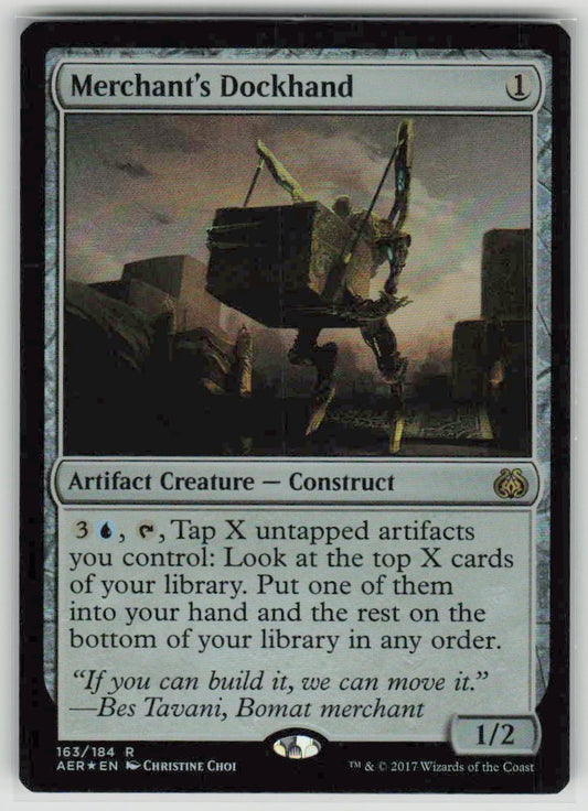 2017 Aether Revolt 163 Merchant's Dockhand