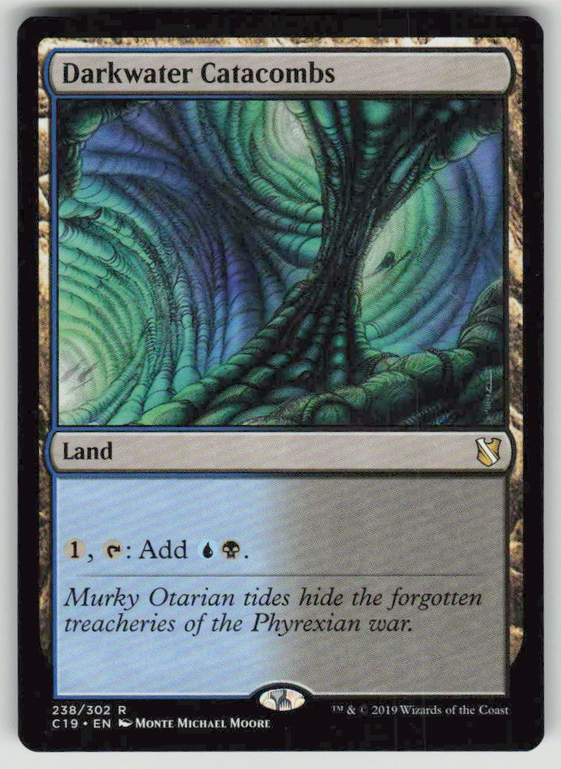 2019 Commander 2019 238 Darkwater Catacombs
