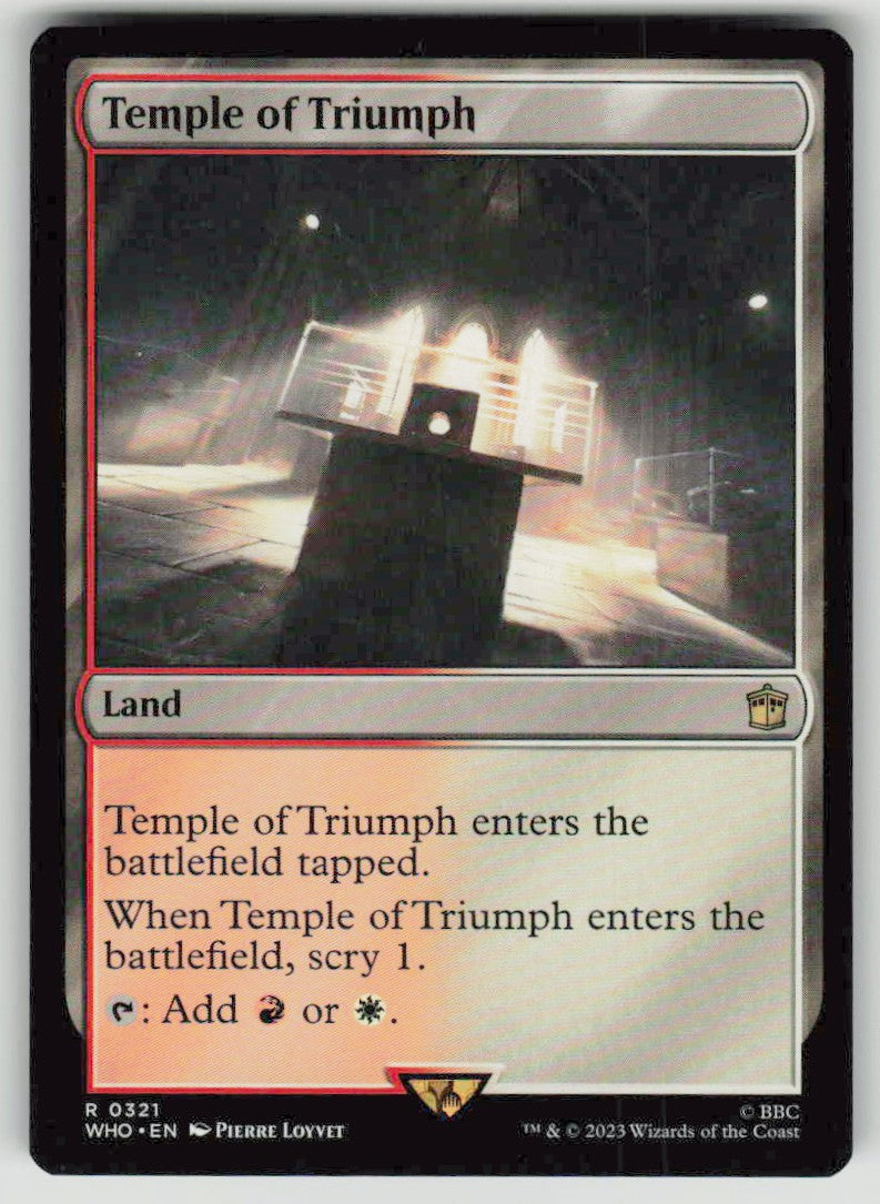 2023 Doctor Who 321 Temple of Triumph