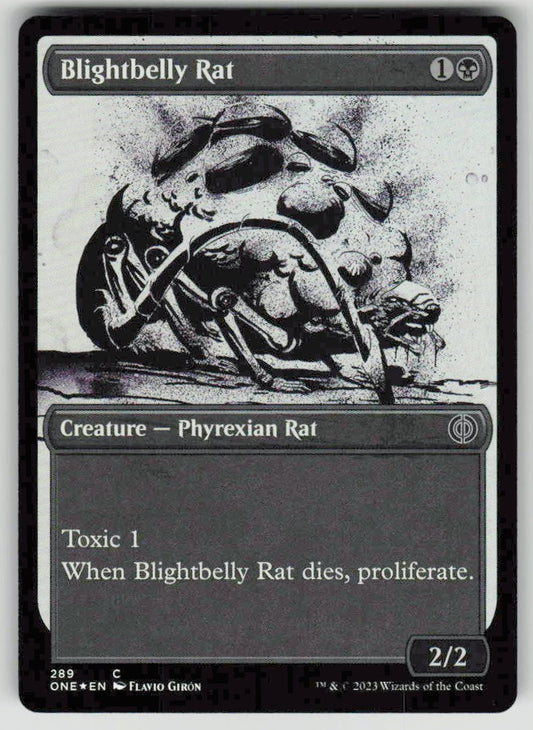 2023 Phyrexia: All Will Be One 289 Blightbelly Rat
