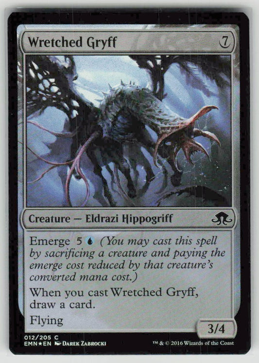 2016 Eldritch Moon 12 Wretched Gryff
