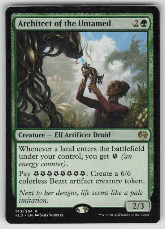 2016 Kaladesh 143 Architect of the Untamed