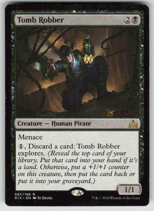 2018 Rivals of Ixalan 87 Tomb Robber