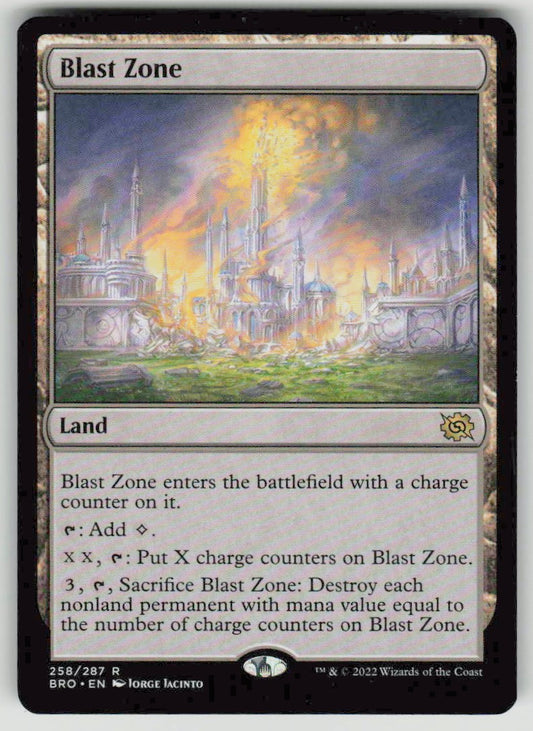 2022 The Brothers' War 258 Blast Zone
