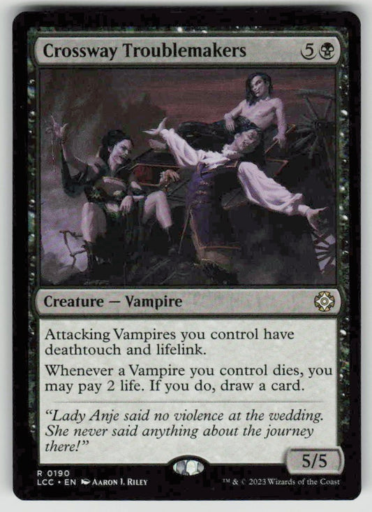 2023 The Lost Caverns of Ixalan Commander 190 Crossway Troublemakers