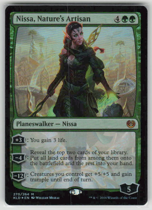 2016 Kaladesh 270 Nissa, Nature's Artisan