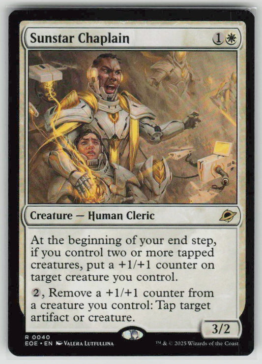 2025 Edge of Eternities 40 Sunstar Chaplain