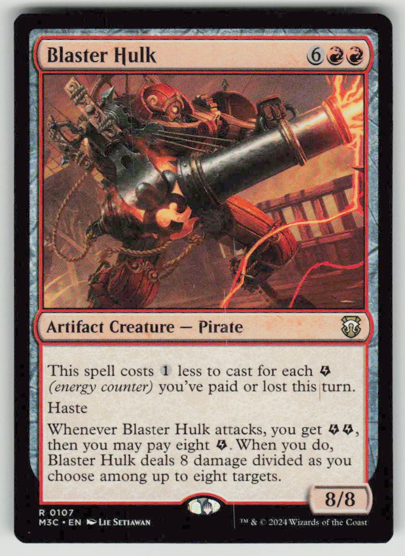 2024 Modern Horizons 3 Commander 107 Blaster Hulk