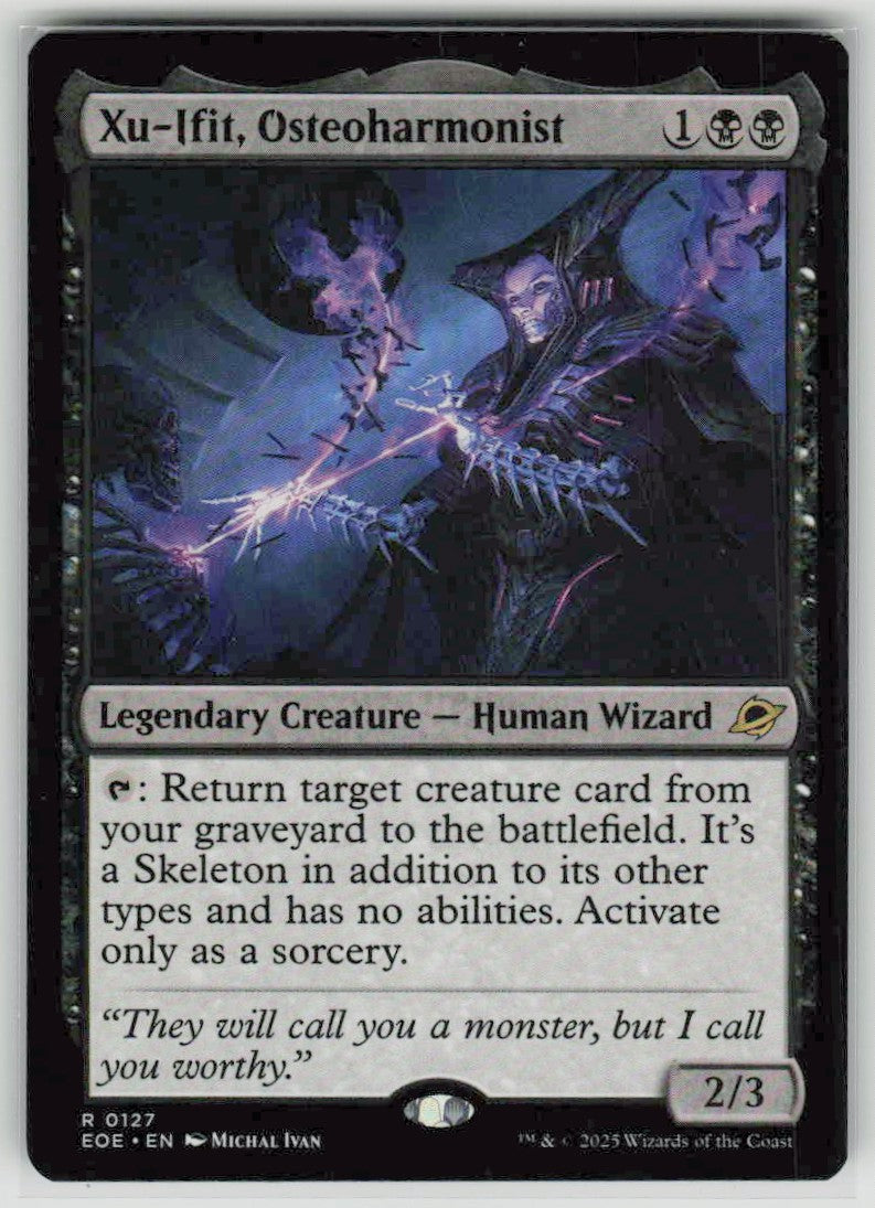 2025 Edge of Eternities 127 Xu-Ifit, Osteoharmonist