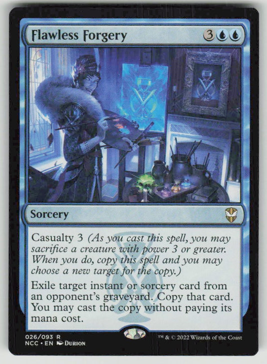 2022 New Capenna Commander 26 Flawless Forgery