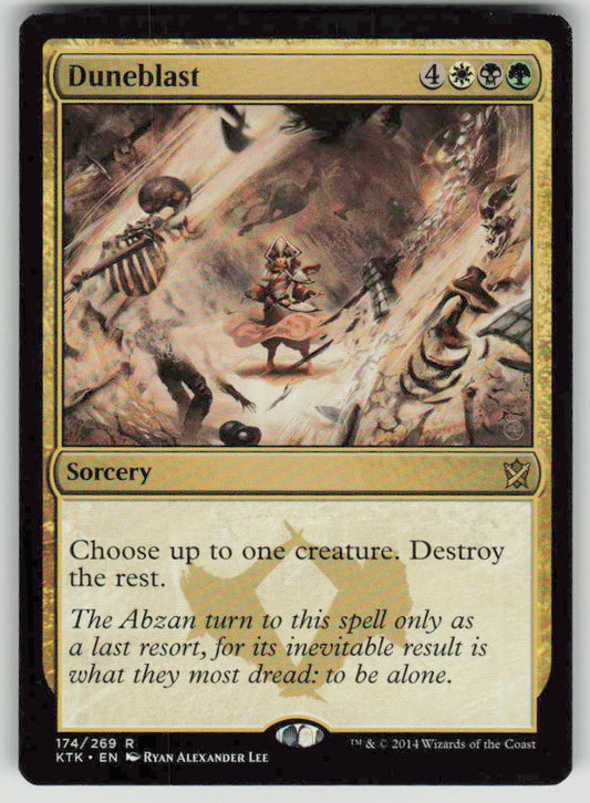 2014 Khans of Tarkir 174 Duneblast