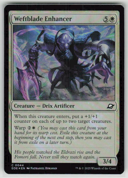 2025 Edge of Eternities 44 Weftblade Enhancer