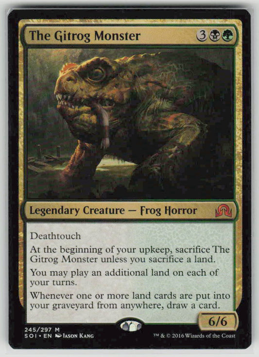 2016 Shadows over Innistrad 245 The Gitrog Monster