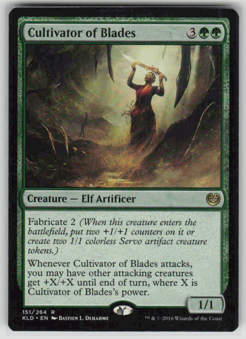 2016 Kaladesh 151 Cultivator of Blades