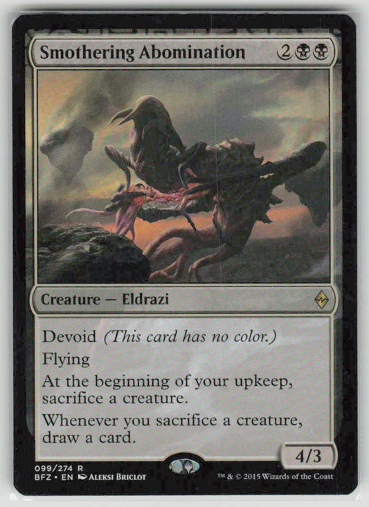 2015 Battle for Zendikar 99 Smothering Abomination