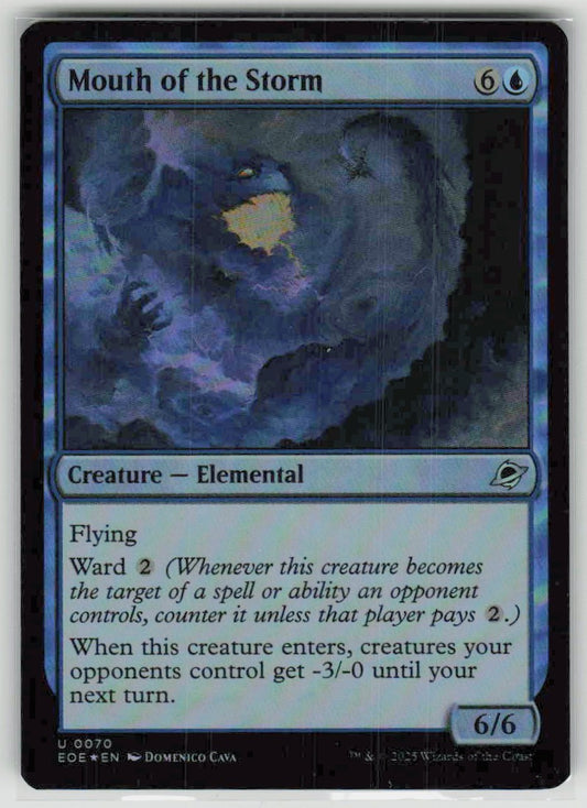 2025 Edge of Eternities 70 Mouth of the Storm