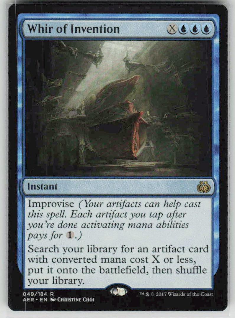 2017 Aether Revolt 49 Whir of Invention