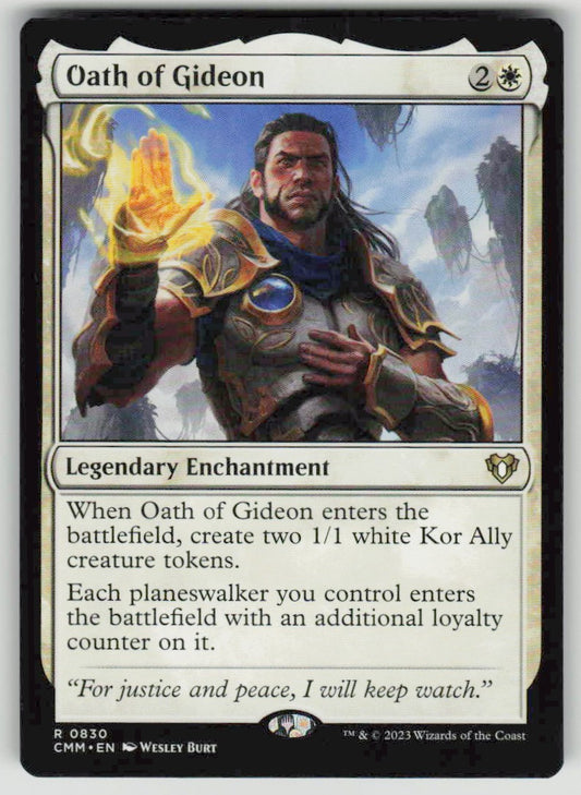 2023 Commander Masters 830 Oath of Gideon