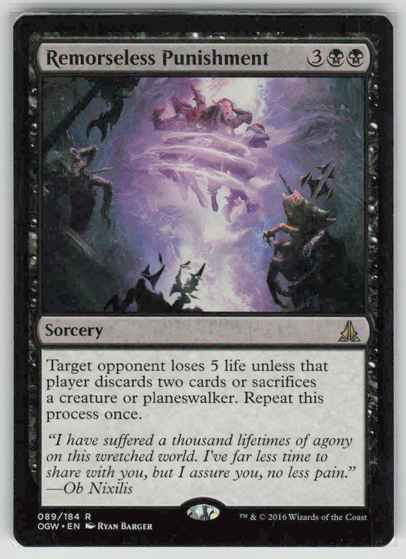 2016 Oath of the Gatewatch 89 Remorseless Punishment