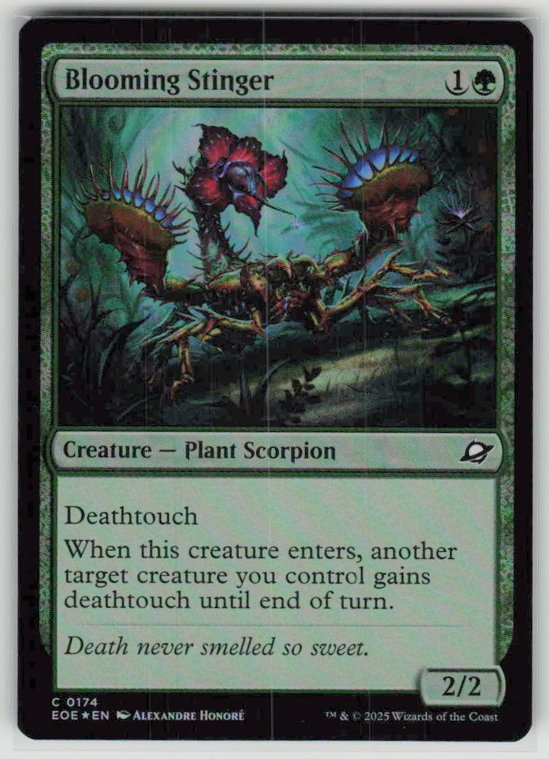 2025 Edge of Eternities 174 Blooming Stinger