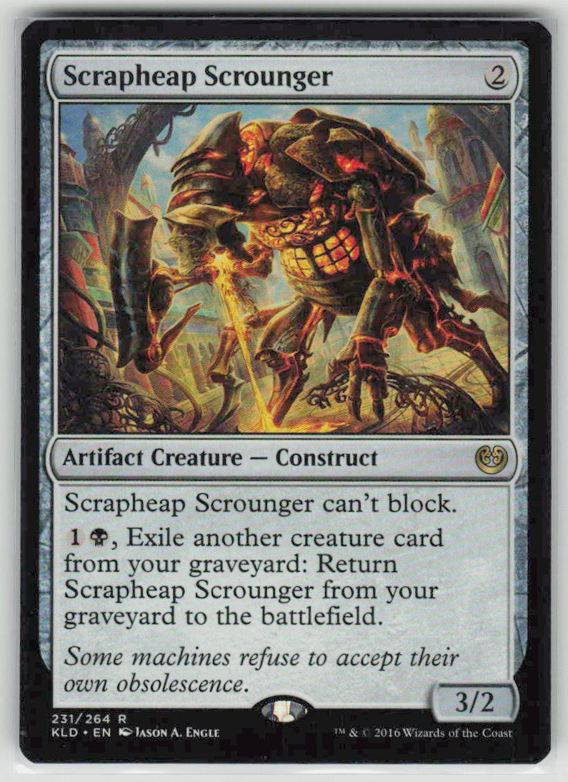 2016 Kaladesh 231 Scrapheap Scrounger