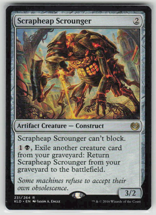 2016 Kaladesh 231 Scrapheap Scrounger