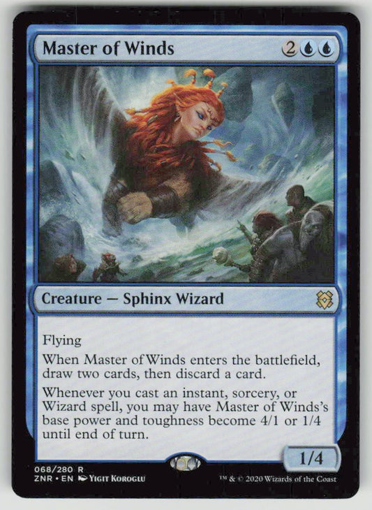 2020 Zendikar Rising 68 Master of Winds