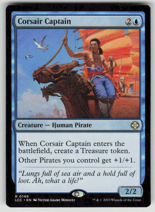 2023 The Lost Caverns of Ixalan Commander 149 Corsair Captain