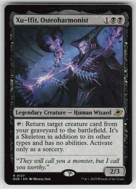 2025 Edge of Eternities 127 Xu-Ifit, Osteoharmonist