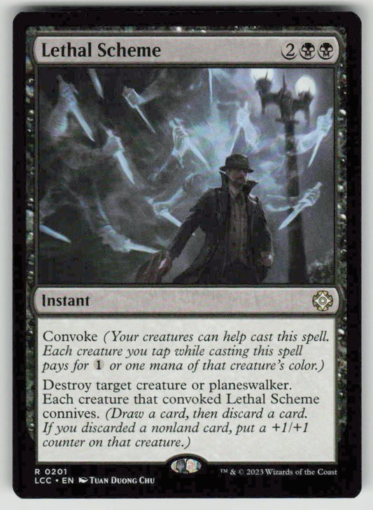 2023 The Lost Caverns of Ixalan Commander 201 Lethal Scheme