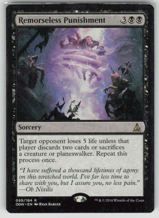2016 Oath of the Gatewatch 89 Remorseless Punishment