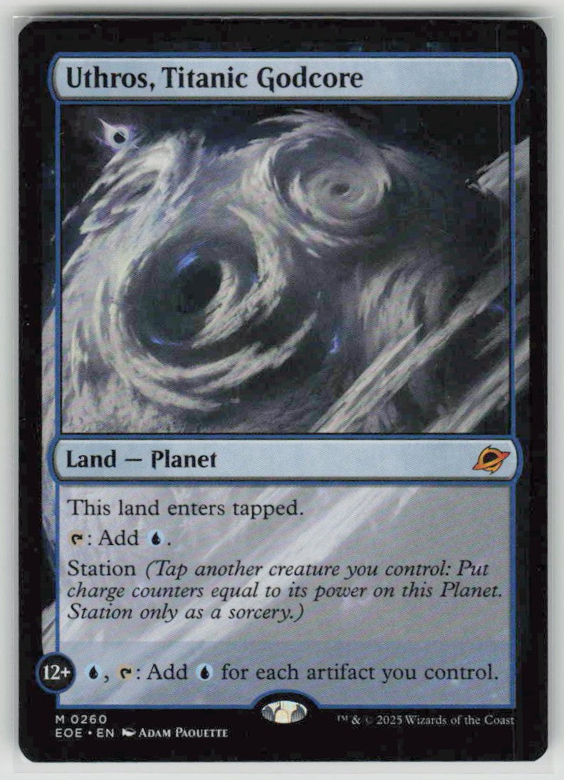 2025 Edge of Eternities 260 Uthros, Titanic Godcore